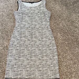 Chic Black and White Women's Mini Dress